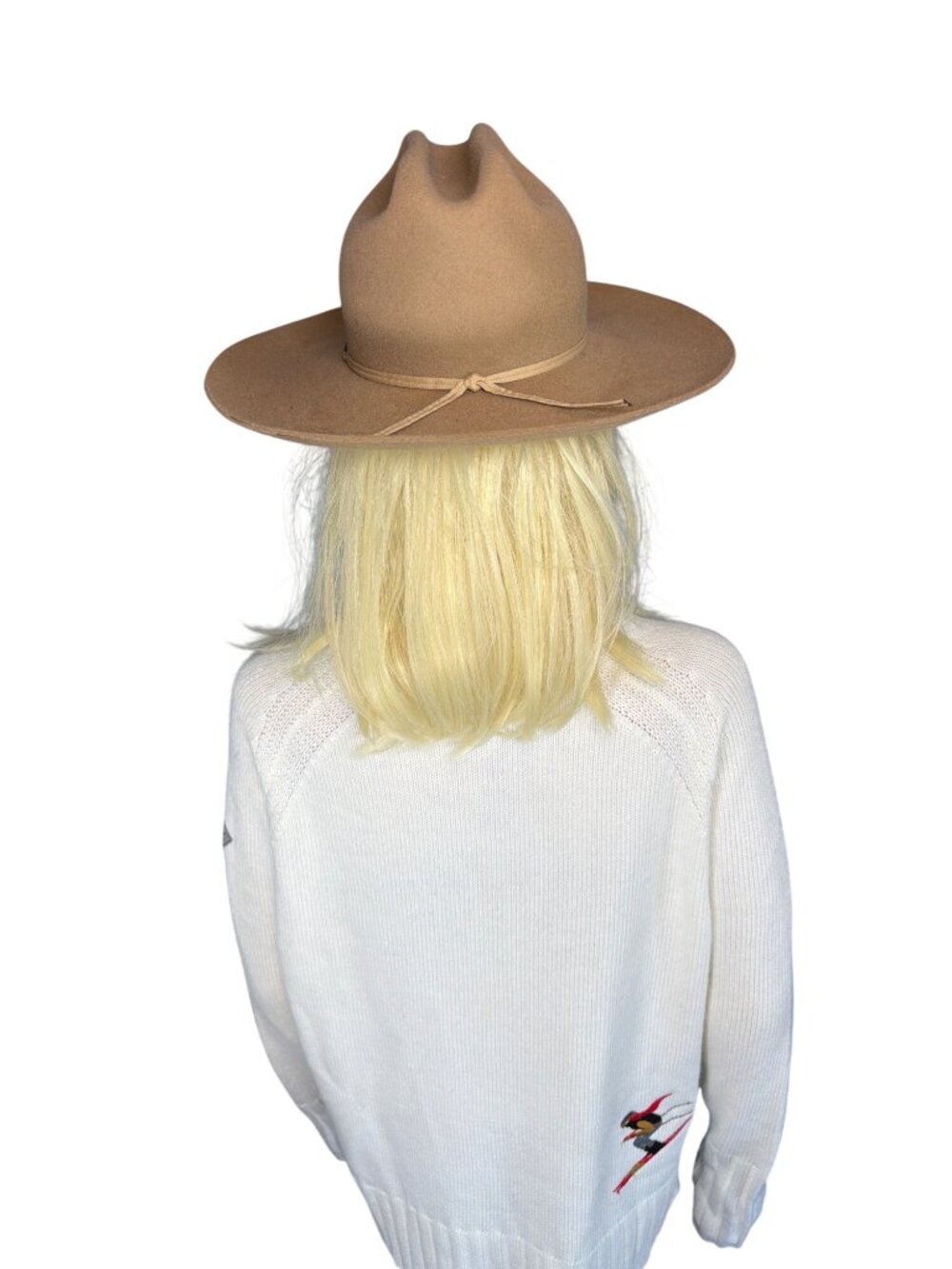 Gigi Pip Ezra Western Hat Cattleman Cowgirl 55cm XS MSRP$136 Worn Once - Picture 13 of 17